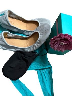 Tieks by Gavrieli Ballet Flats – Gray, Size 10